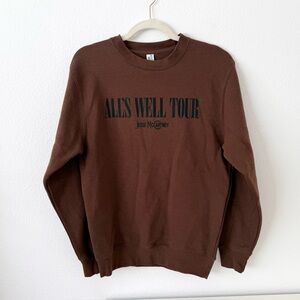 Jesse McCartney All’s Well Tour crewneck Sweatshirt